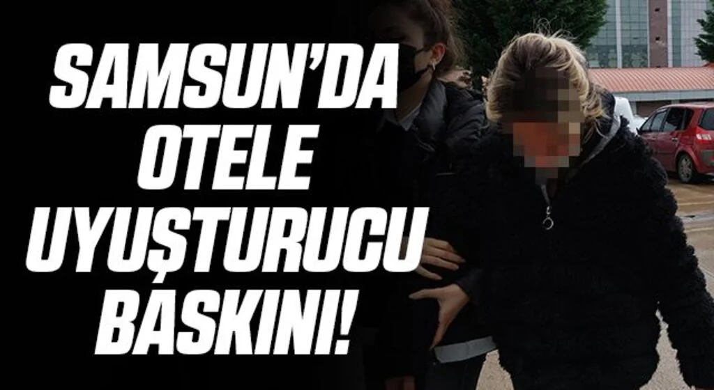 Otelde uyuşturucu satışına polis baskını: 2 gözaltı