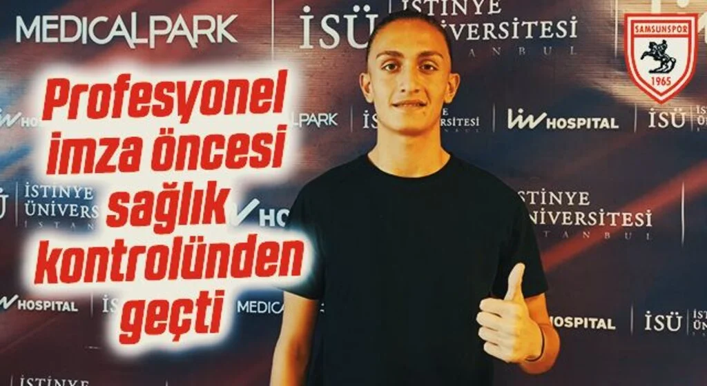 Profesyonel imza öncesi sağlık kontrolünden geçti