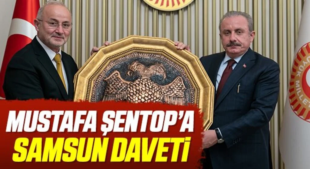 Rektör Ünal, TBMM Başkanı Şentop’u Samsun'a davet etti