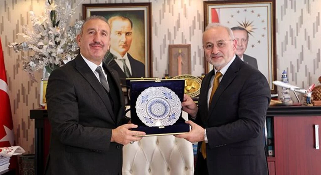Rektör Ünal'dan işbirliği ziyareti
