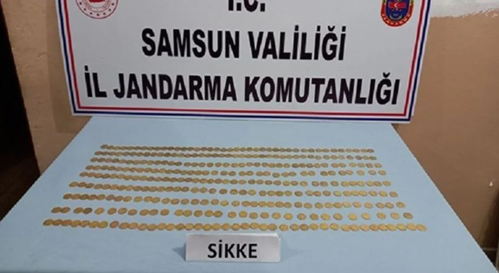 Roma dönemine ait 606 sikke ele geçirildi