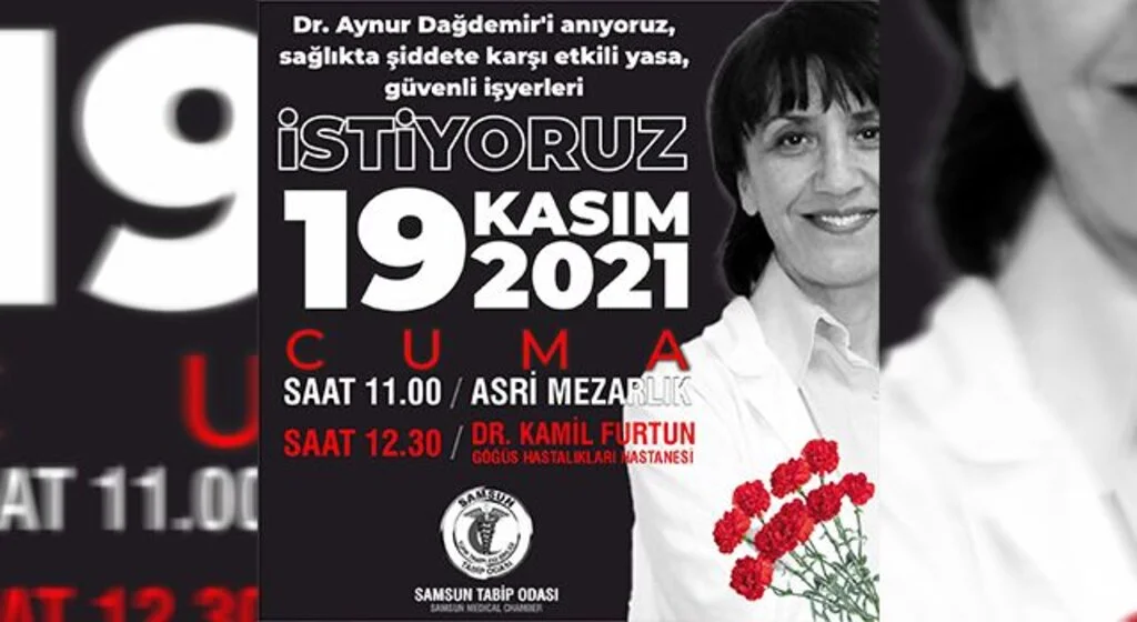 Sağlıkta şiddet kurbanı Dağdemir anılacak