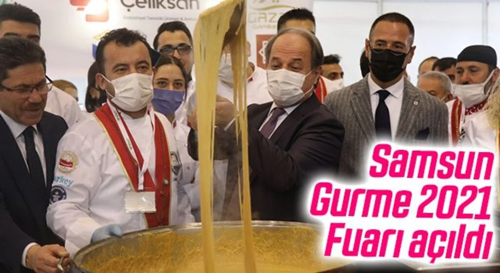 Samsun Gurme 2021 Fuarı açıldı