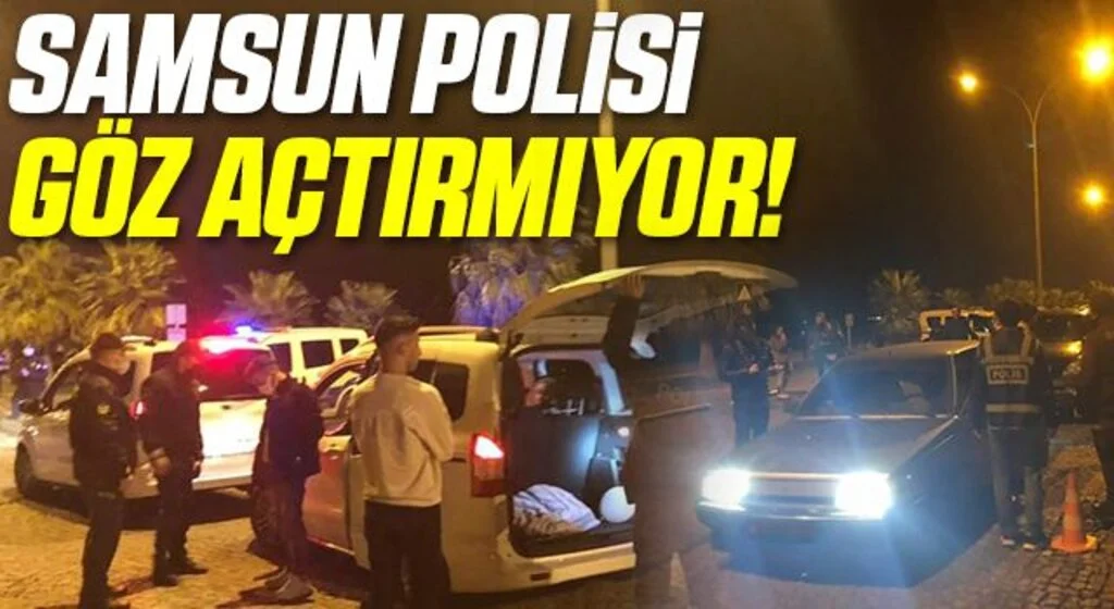 Samsun polisi suç ve suçluya göz açtırmadı