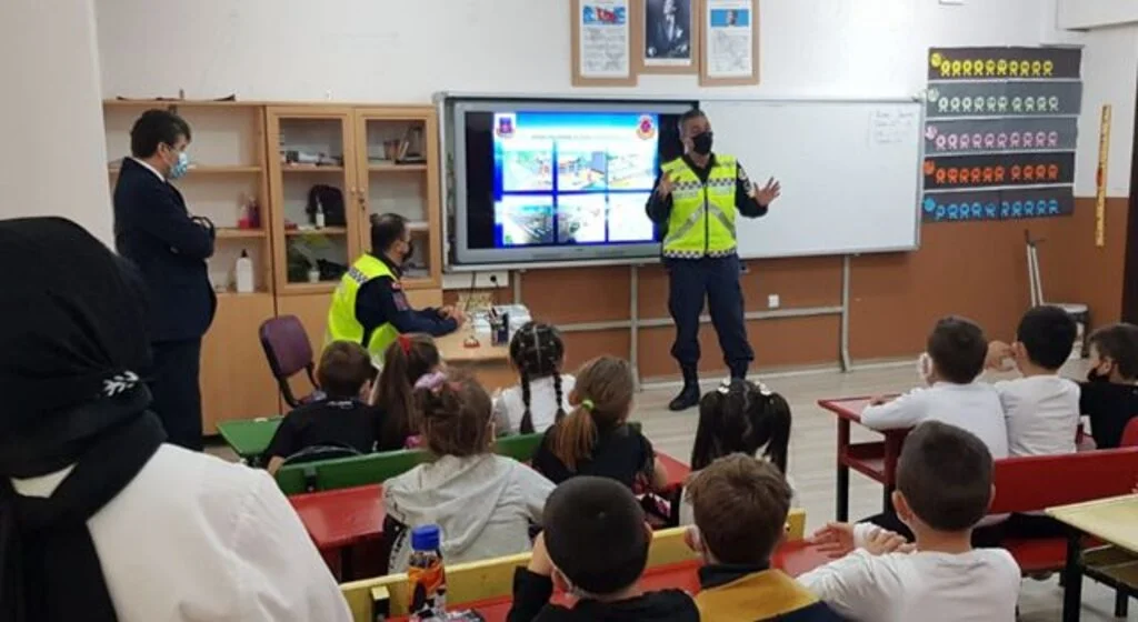 Samsun'da jandarma trafik timleri eğitim verdi