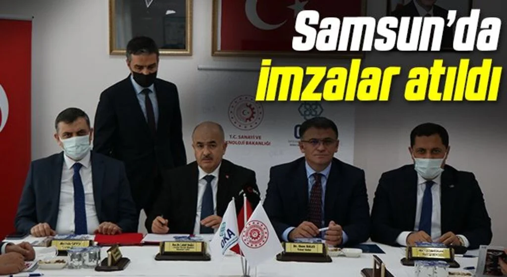 Samsun’da Nitelikli İstihdamı Geliştirme Merkezi kurulumu için imzalar atıldı