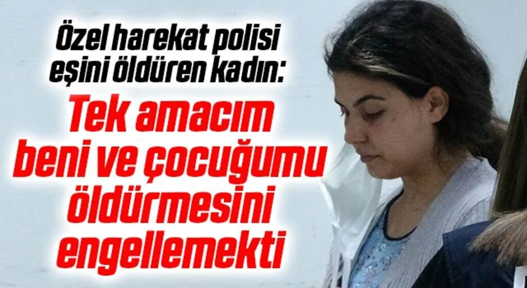 Samsun'da Özel harekat polisi eşini öldüren kadının yargılanmasına başladı
