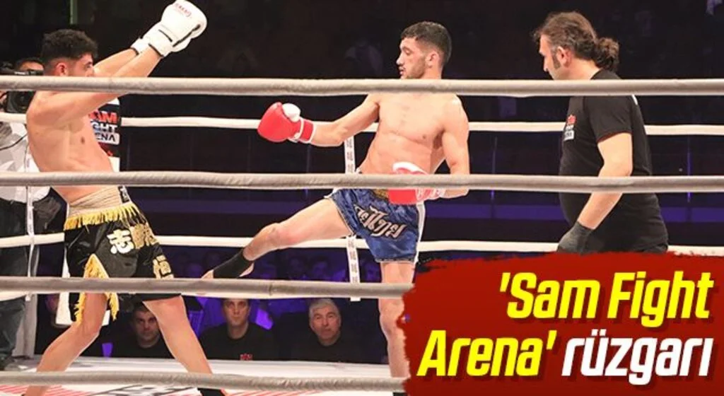 Samsun'da 'Sam Fight Arena' rüzgarı