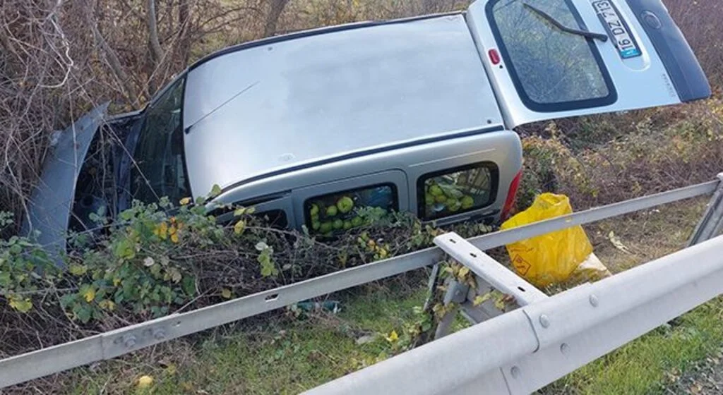 Samsun'da trafik kazası: 1 yaralı