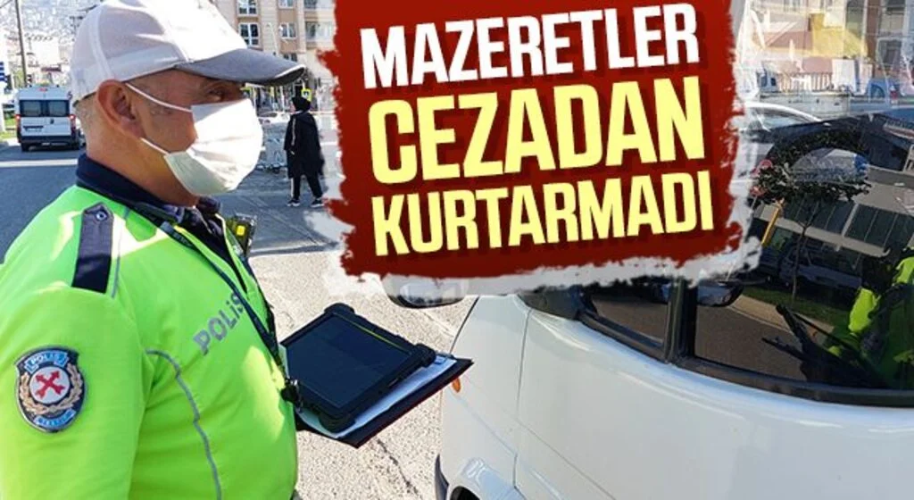 Samsun'da Trafik uygulamasında ceza yağdı