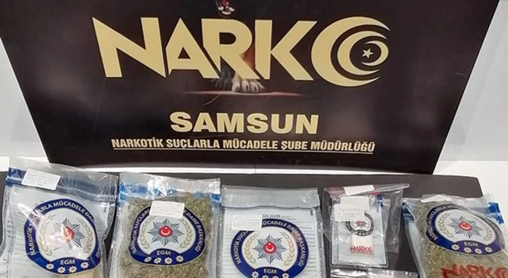 Samsun'da uyuşturucu operasyonu: 3 gözaltı