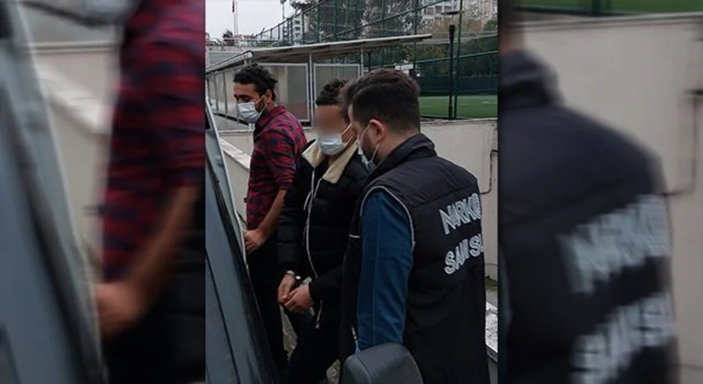 Samsun'da Uyuşturucu ticaretinden tutuklandı