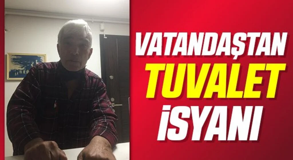 Samsun'da Vatandaştan tuvalet isyanı