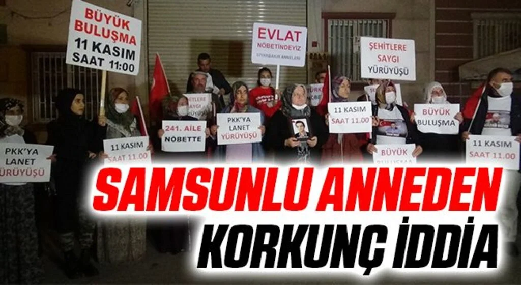 Samsunlu Anneden Korkunç İddia