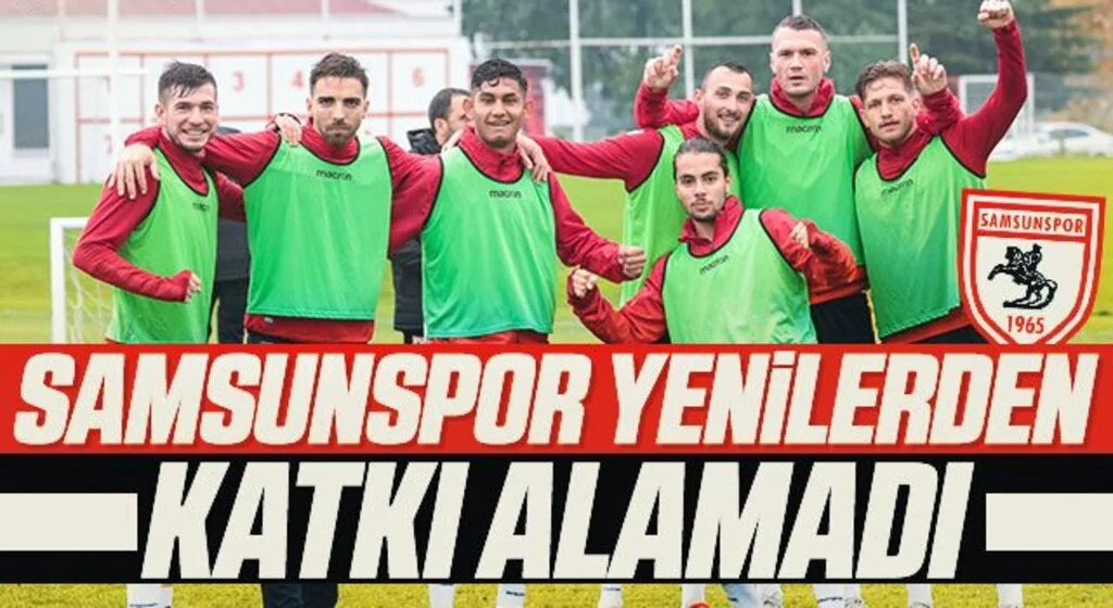 Samsunspor yeni transferlerinden katkı alamadı