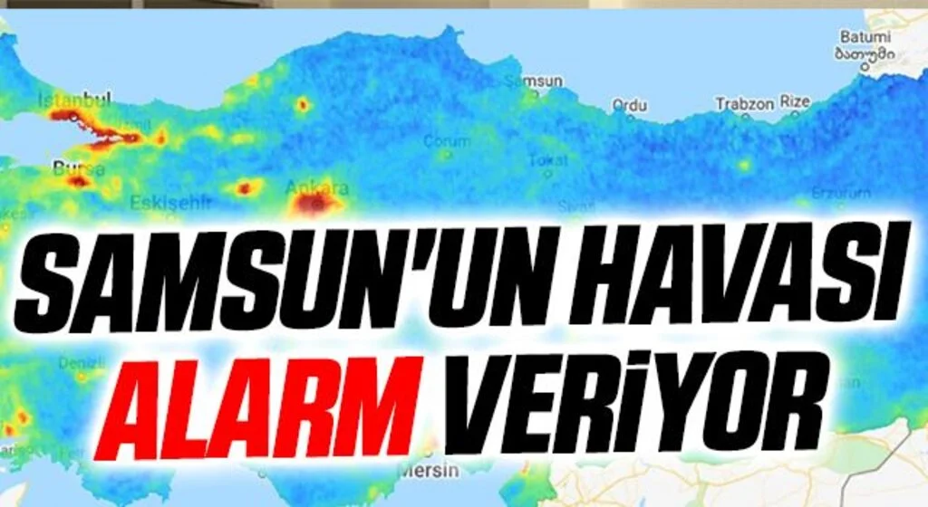 Samsun'un havası alarm veriyor