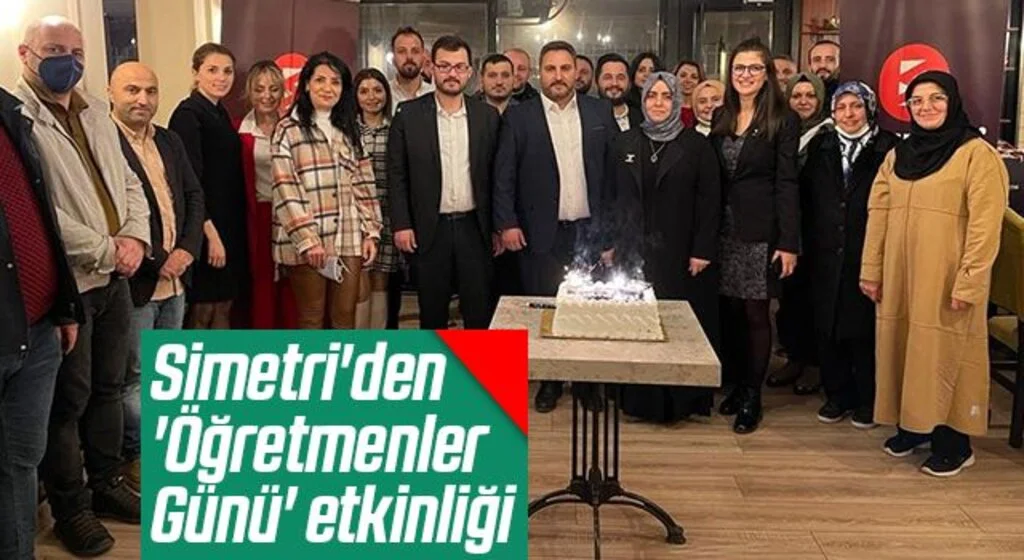 Simetri'den 'Öğretmenler Günü' etkinliği