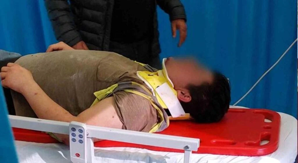 Son dakika! İnşaattan düşen işçi ölümden döndü