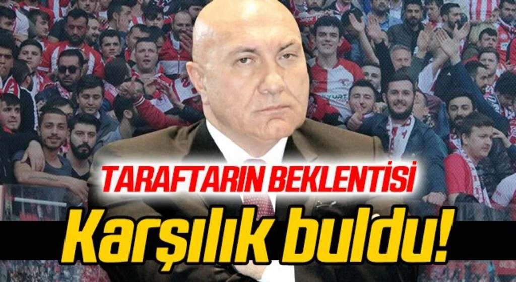 Taraftarın Yılport Samsunspor Başkanı Yüksel Yıldırım'dan Beklentisi Karşılık Buldu