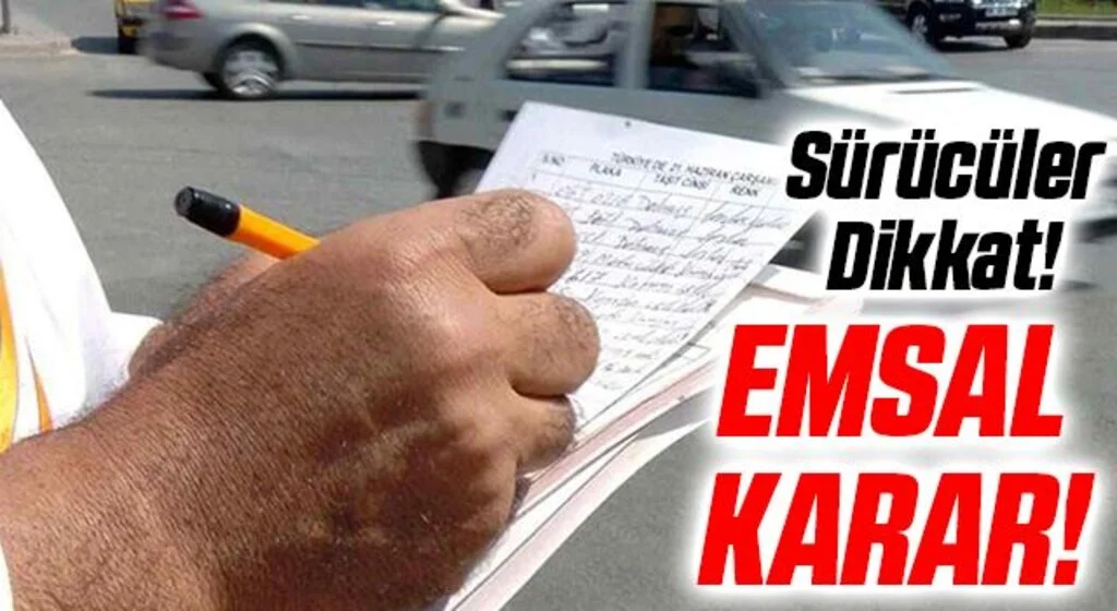 Trafik fahri müfettişinin kestiği idari para cezasını mahkeme 'hukuka aykırı' buldu