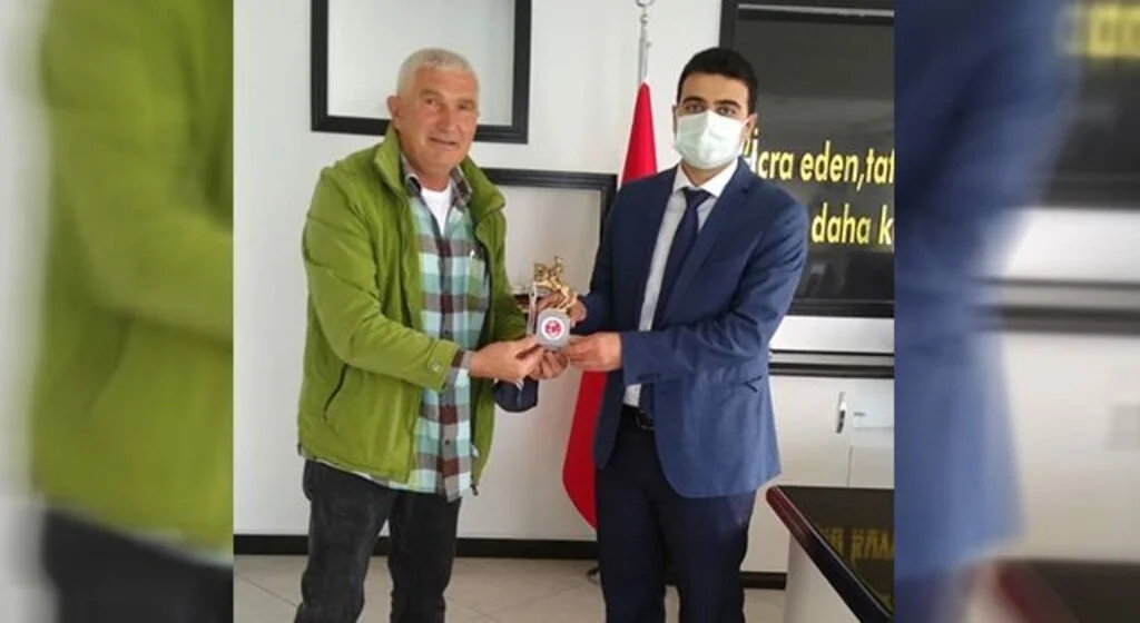 TÜRFAD Başkanı Kullukçu'dan Kaymakam Kılıç'a Ziyaret