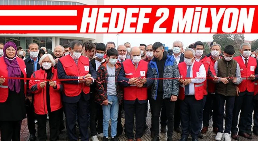Türk Kızılay’da hedef: “2 milyon gönüllü”