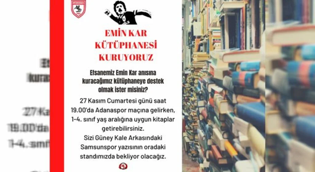 Ünisam 'Emin Kar Kütüphanesi' Kuruyor