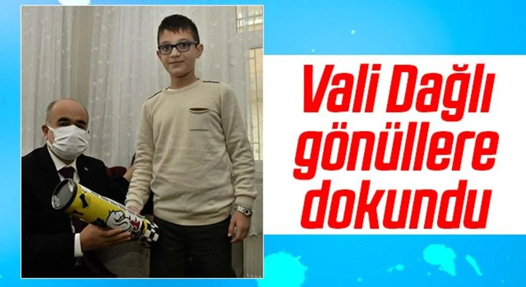 Vali Dağlı gönüllere dokundu