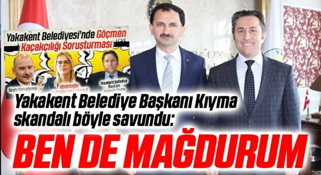 Yakakent Belediye Başkanı Kıyma skandalı böyle savundu: Ben de mağdurum