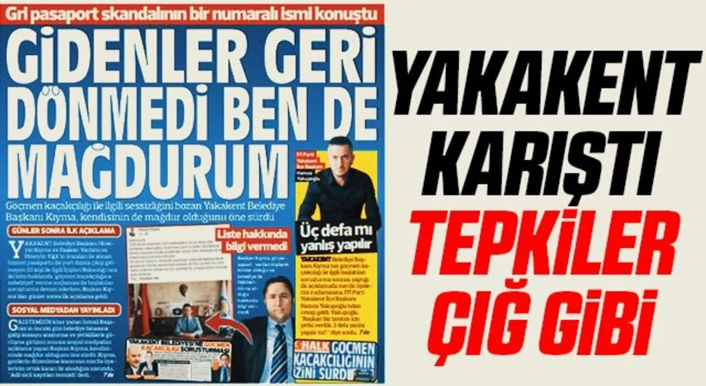 Yakakent karıştı tepkiler çığ gibi