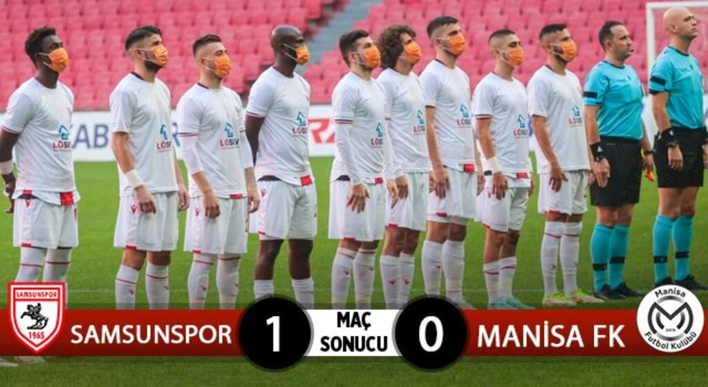 Yılport Samsunspor: 1 Manisa FK: 0 (Maç Sonucu)
