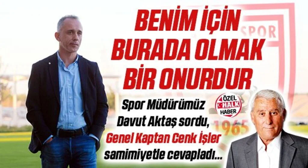Yılport Samsunspor Genel Kaptanı Cenk İşler HHALK'a Konuştu: Benim İçin Burada Olmak Onurdur