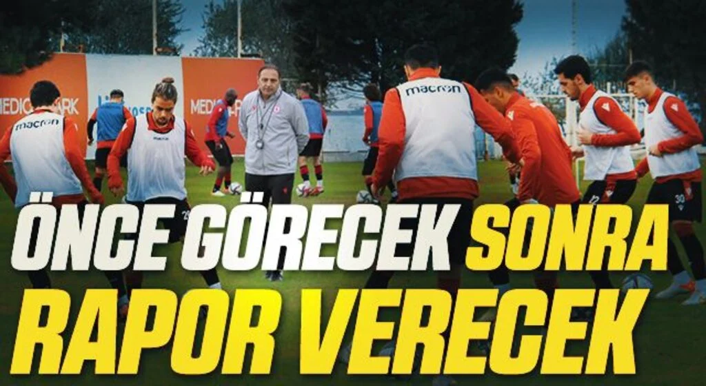 Yılport Samsunspor Teknik Direktörü Fuat Çapa Önce Görecek Sonra Rapor Verecek