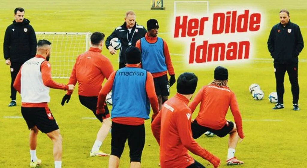 Yılport Samsunspor'da Her Dilde İdman