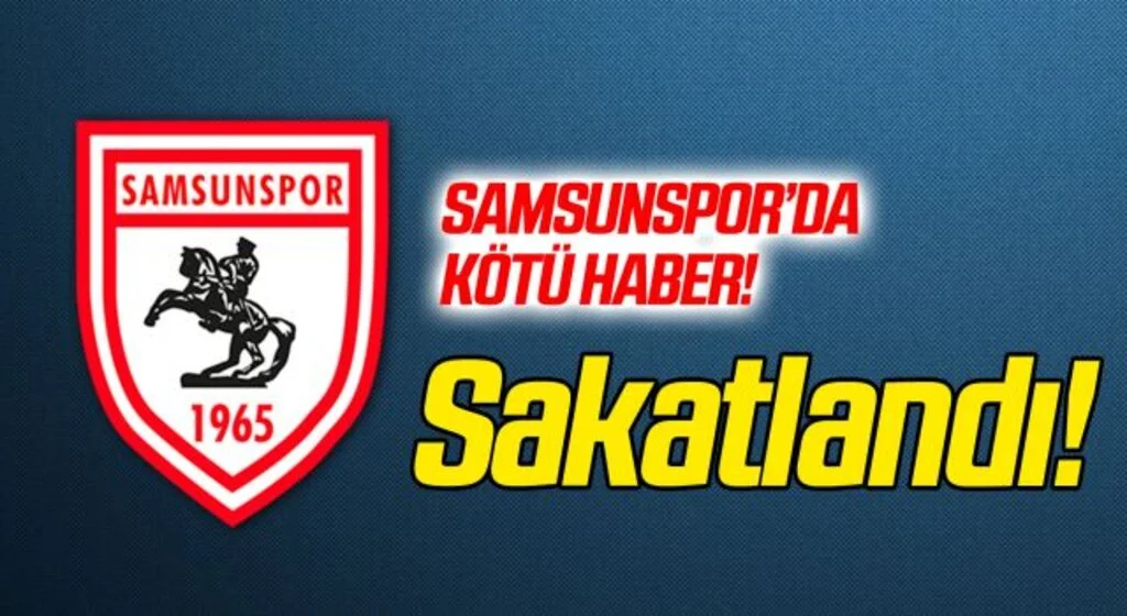 Yılport Samsunspor'da Ismael Diomande'den Kötü Haber