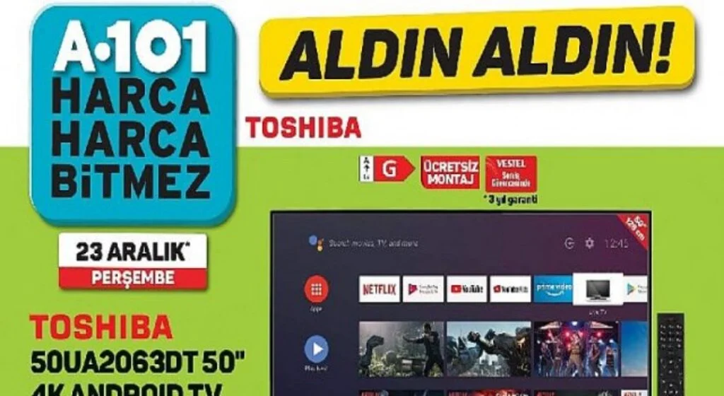 23 Aralık haftasında sürpriz teknolojik ürünler  A101 marketlerinde!
