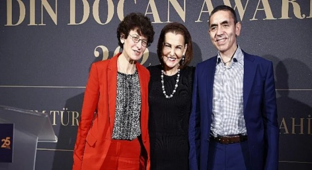 25. Aydın Doğan Ödülü Dr. Özlem Türeci ve Prof. Dr. Uğur Şahin’e takdim edildi
