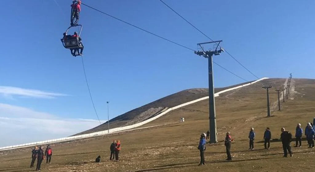 Akdağ’da nefes kesen tatbikat