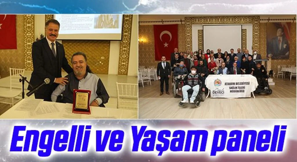 Atakum Belediyesi’nden “Engelli ve Yaşam” paneli
