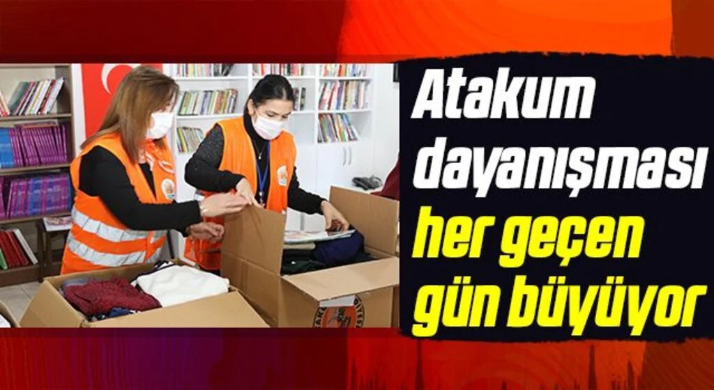 Atakum dayanışması her geçen gün büyüyor