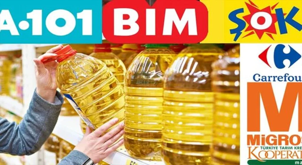 Ayçiçek yağına indirim geldi! 5 litrelik yağ bakın ne kadar oldu: İşte A101 Bim Şok CarrefourSA Migros fiyatları...