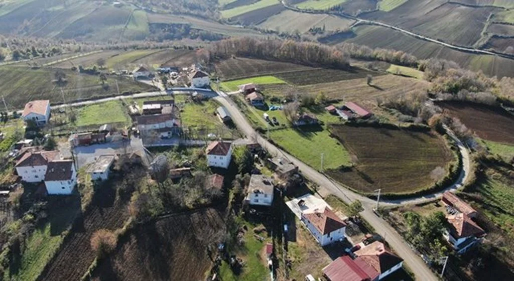 Bafra Gökçeağaç'a yol çalışması