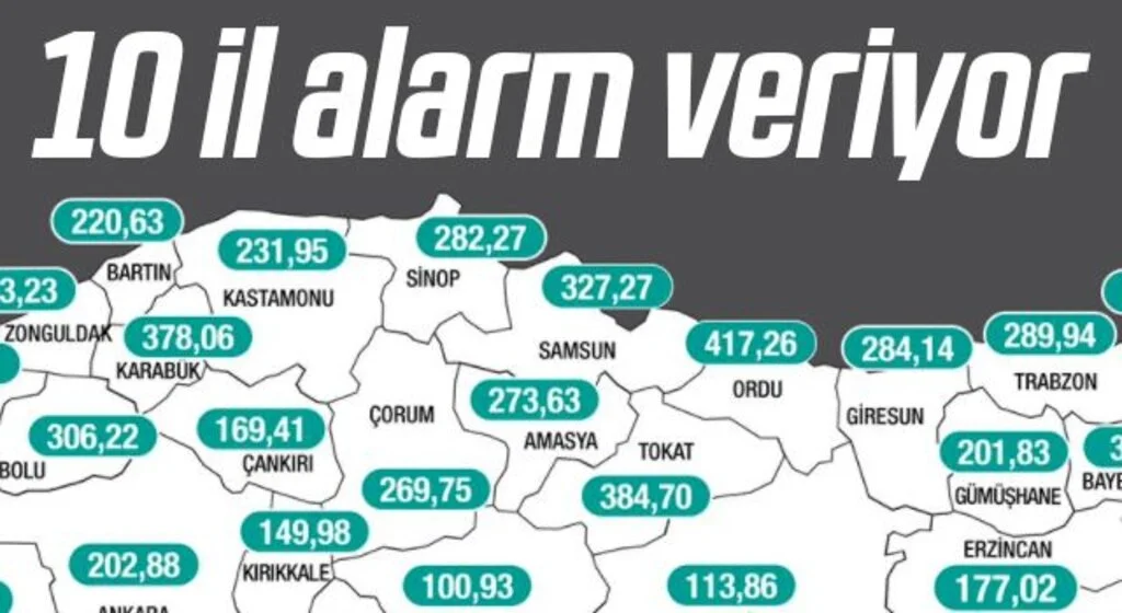 Bakan Koca illere göre haftalık vaka haritasını açıkladı! İşte vaka sayısı en çok artan iller