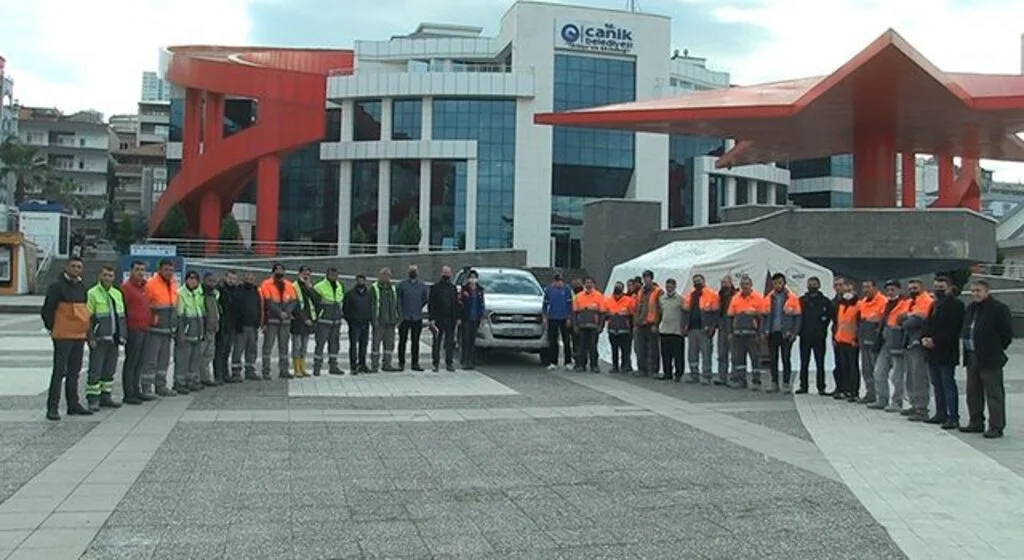 Canik Belediyesi personeline afet eğitimi