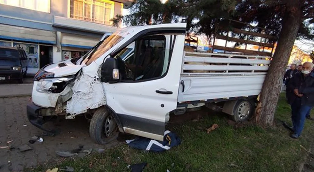 Çarşamba’da trafik kazası: 1 yaralı