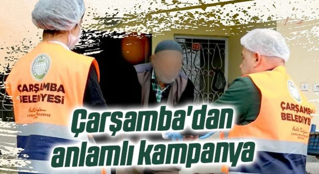 Çarşamba'dan anlamlı kampanya