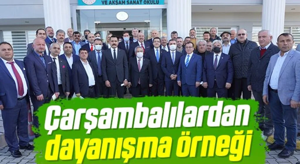 Çarşambalılardan dayanışma örneği