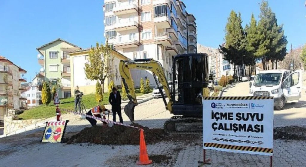 Elmalı’da temiz içme suyu çalışması