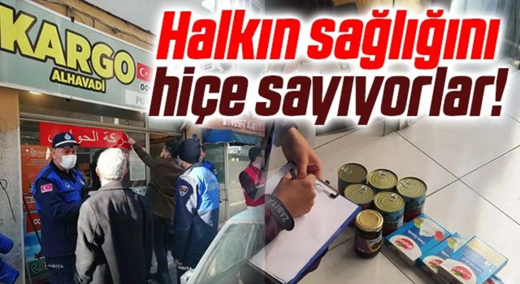 Halkın sağlığını hiçe sayıyorlar!