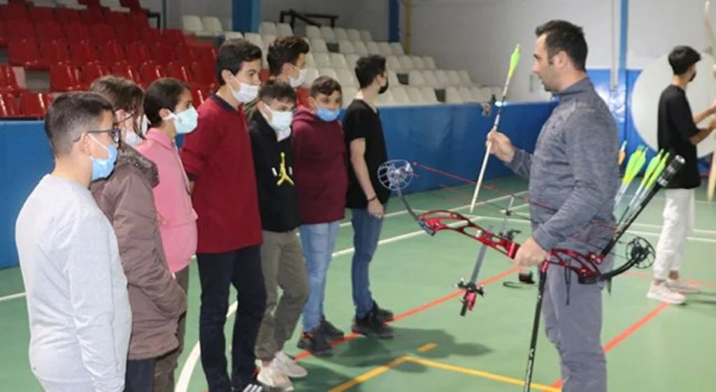 Havza'da ODES Projesi Kapsamında Okçuluk Sporu Tanıtıldı